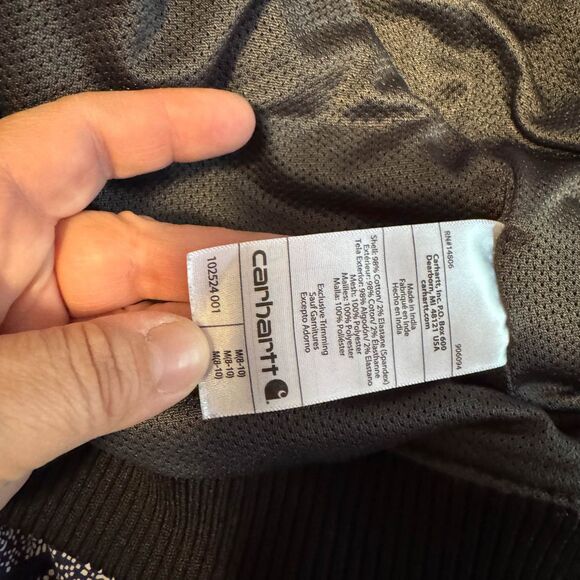 Carhartt Medium Relaxed Fit Woman's Jacket [Clothing 418] - Picture 8 of 8